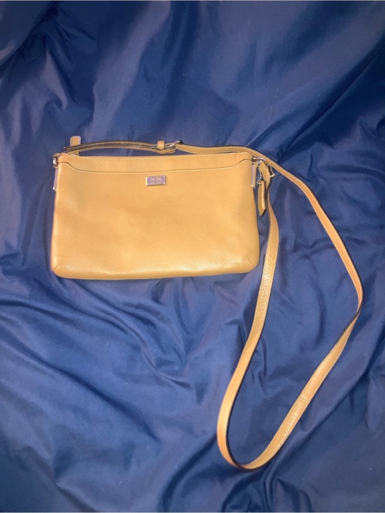 Coach Handbags - Coach Madison Leather East West Swingpack in Camel
